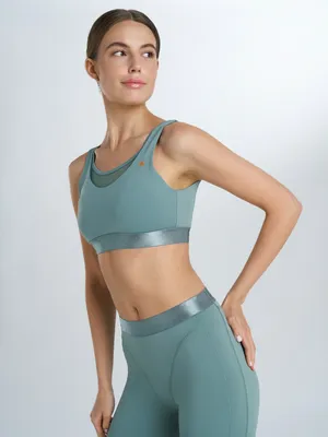 Топ бра спортивный Sensana, зеленый, арт. 137241S7W-N3