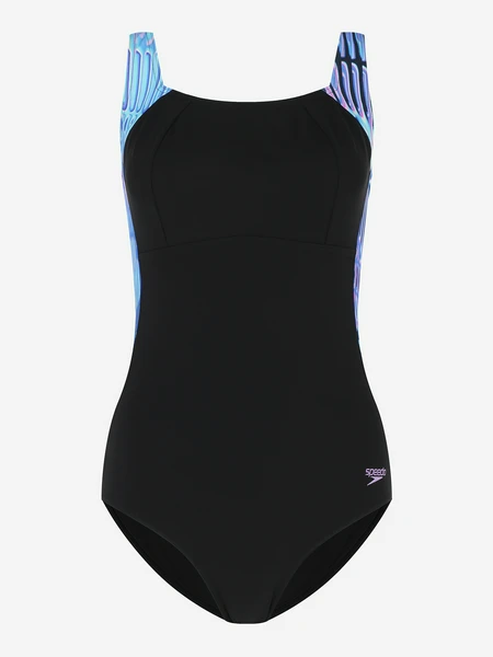Купальник слитный Speedo Lunalustre, черный, арт. 8-00306415333S0Y-15333