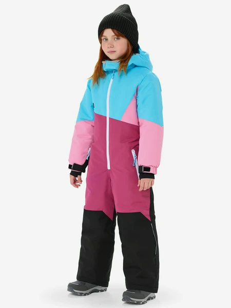 Комбинезон для девочек Oldos, розовый, арт. AWA25OVG111O1K-PINK - BLUE