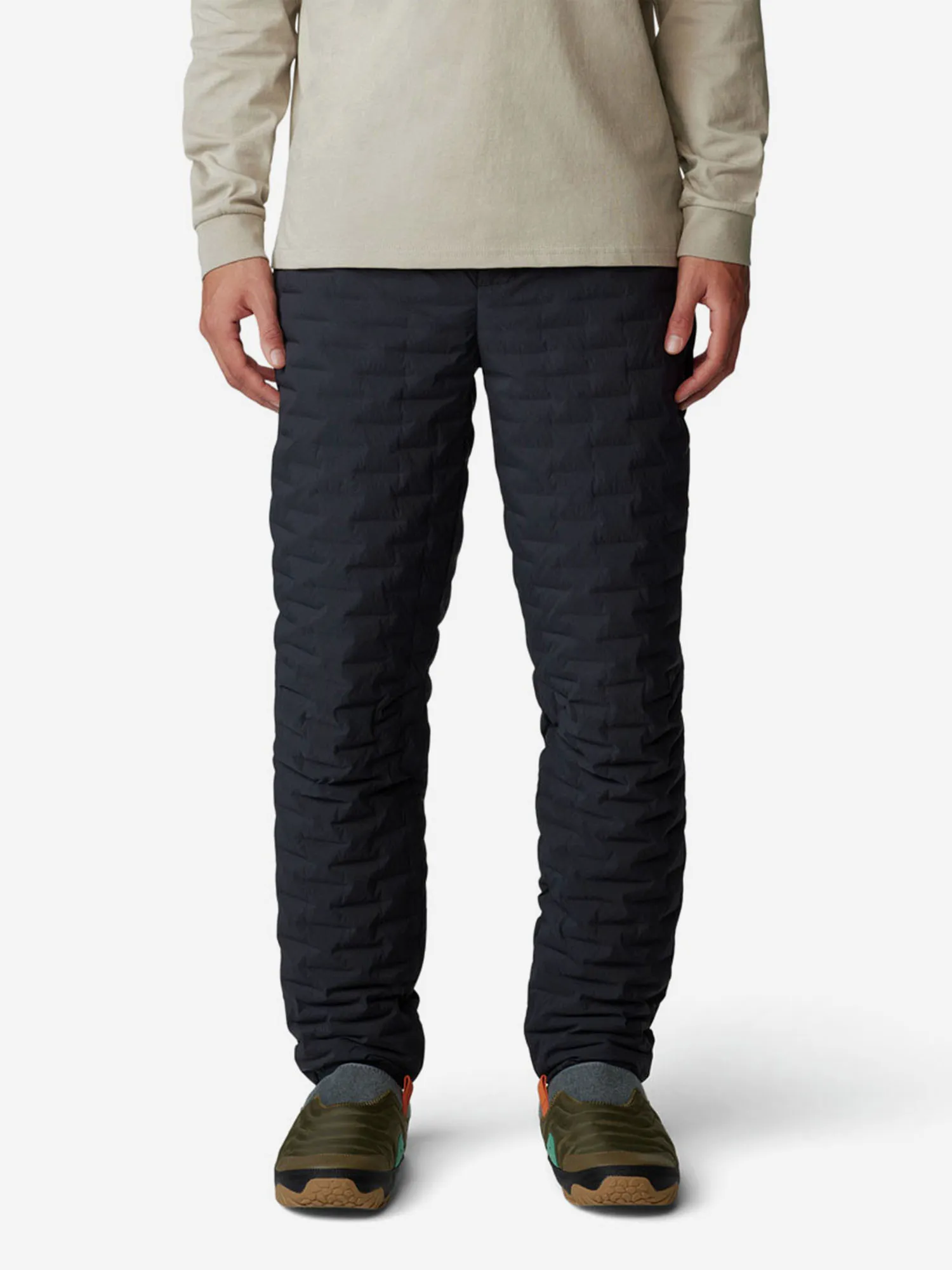 Брюки утепленные Mountain Hardwear Stretchdown, черный, арт. 2079531MHW-010