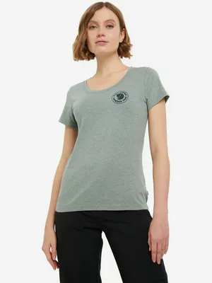 Футболка женская Fjallraven, зеленый, арт. F83513FJR-614-999
