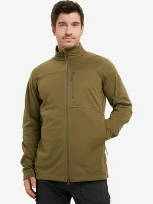 Джемпер флисовый мужской Fjallraven Abisko Lite, зеленый, арт. F86971FJR-620