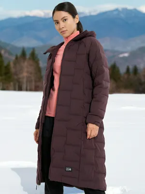 Пальто пуховое Mountain Hardwear Stretchdown, фиолетовый, арт. 2104761MHW-513