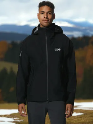 Куртка мембранная Mountain Hardwear TrailVerse Gore-Tex Jacket, черный, арт. 2092321MHW-010