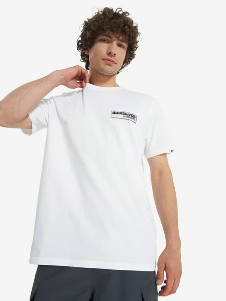 Футболка Quiksilver Palm Square, белый, арт. EQYZT08095Q02-WBB0