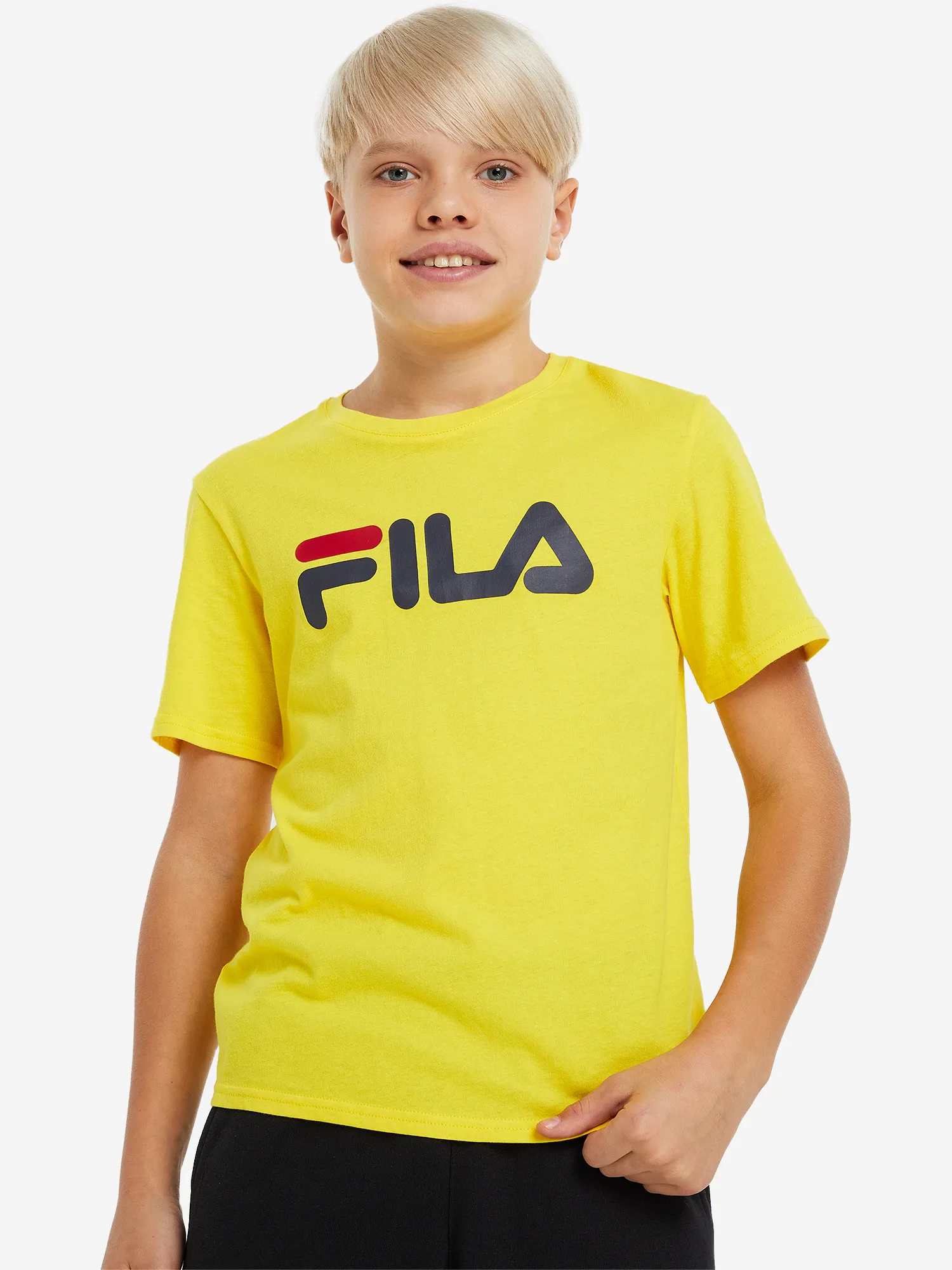 Футболка для мальчиков FILA, желтый, арт. 127339FLA-61