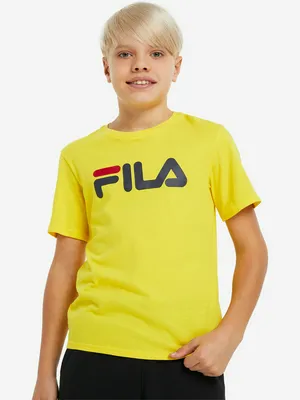 Футболка для мальчиков FILA, желтый, арт. 127339FLA-61