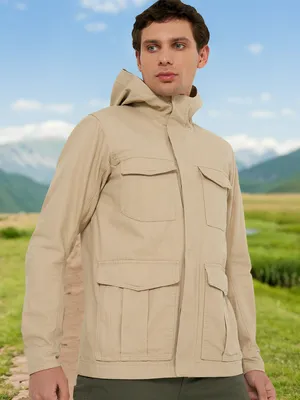 Легкая куртка Outventure, бежевый, арт. 134543OUT-60