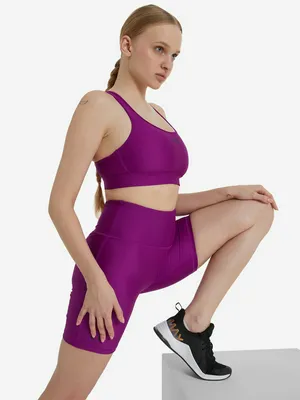 Спортивный топ-бра Under Armour, фиолетовый, арт. 1373865U0F-573