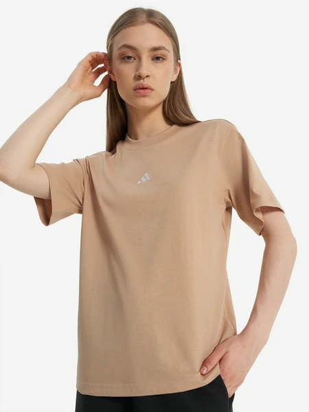 Футболка женская Adidas, коричневый, арт. JY4963A01