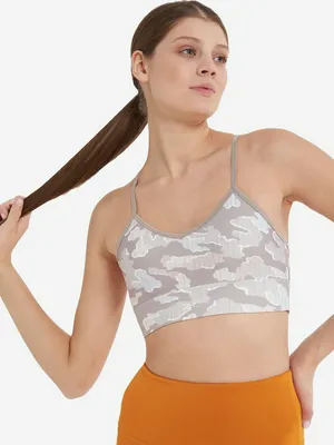 Топ-бра спортивный Reebok Train, бежевый, арт. 100076279R00