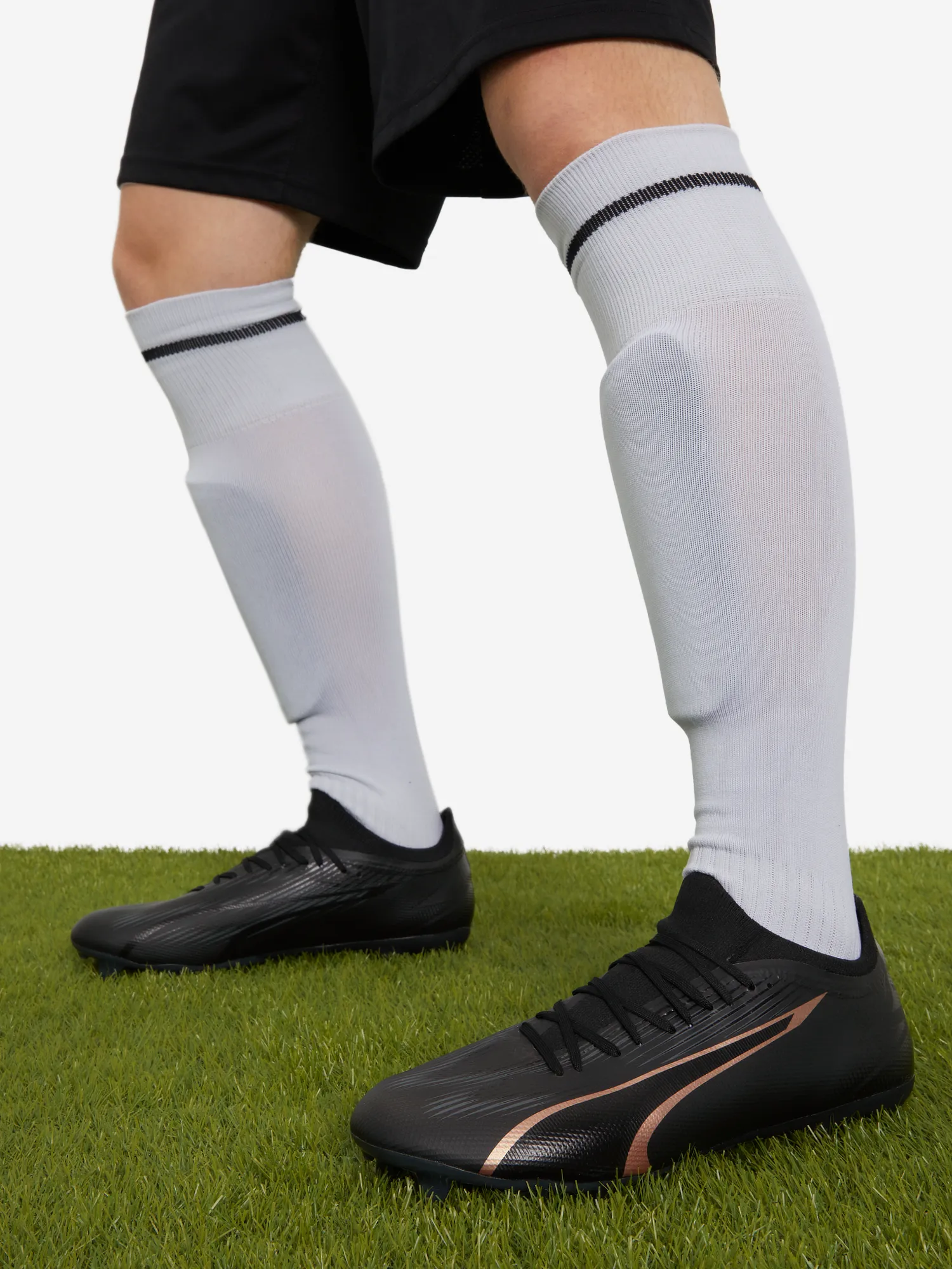 Бутсы PUMA Ultra Match FG/AG, черный, арт. 107754P0P-02