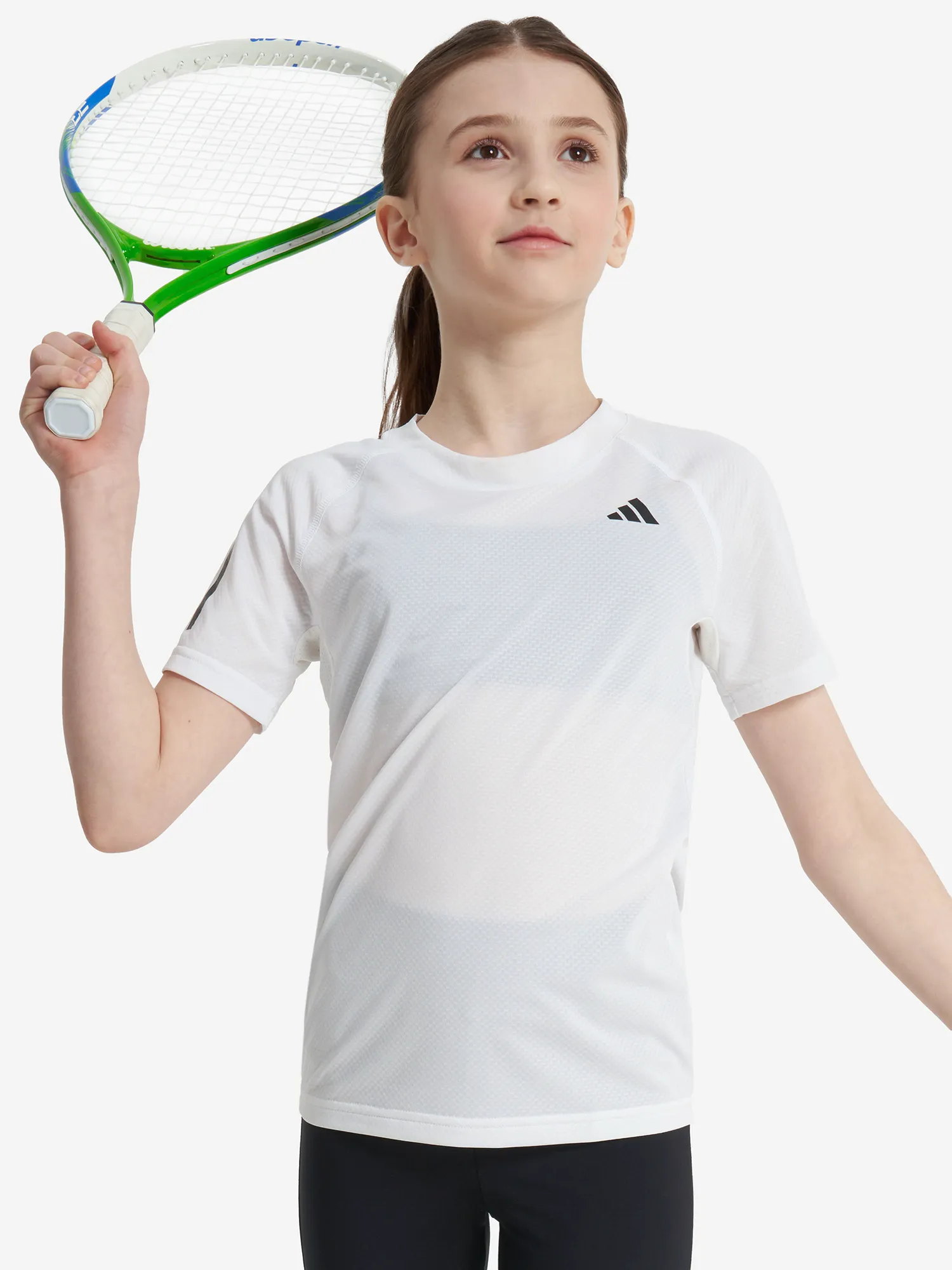 Футболка для девочек Adidas Club, белый, арт. HS0551A01
