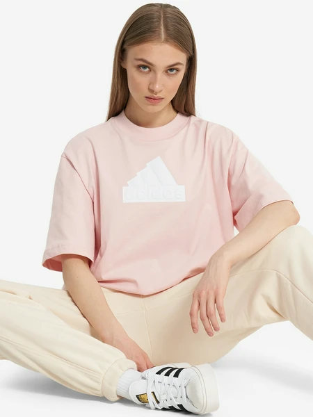 Футболка женская Adidas, бежевый, арт. IX6830A01