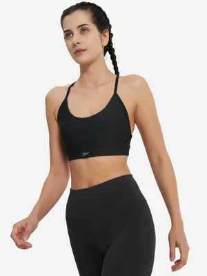 Топ бра спортивный Reebok, черный, арт. 100028119R00