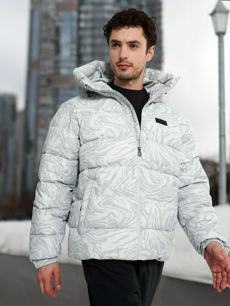 Пуховик FILA, серый, арт. 136835FLA-A1