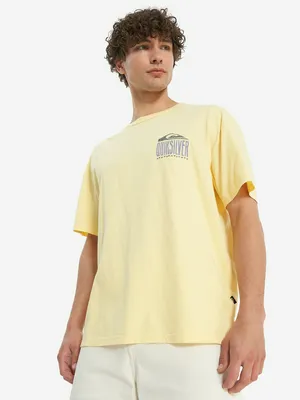 Футболка оверсайз Quiksilver World Force, желтый, арт. EQYZT08020Q02-YEM0