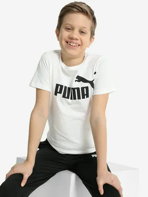 Футболка PUMA ESS Logo, белый, арт. 586960P0P-02