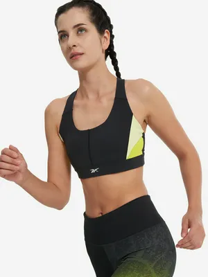 Топ бра спортивный Reebok, черный, арт. 100205637R00