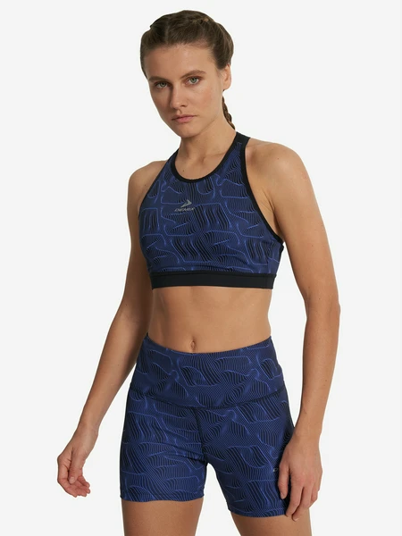 Топ бра спортивный Demix ActiveMove Urban Mesh Back, синий, арт. 133223DMX-BM