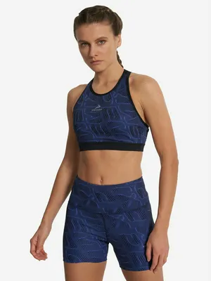 Топ бра спортивный Demix ActiveMove Urban Mesh Back, синий, арт. 133223DMX-BM
