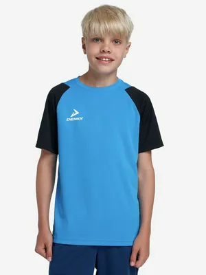 Футболка Demix Playmaker, синий, арт. 120359DMX-QB