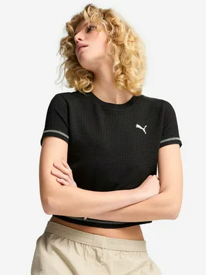 Футболка PUMA Dare To Textured, черный, арт. 629806P0P-01