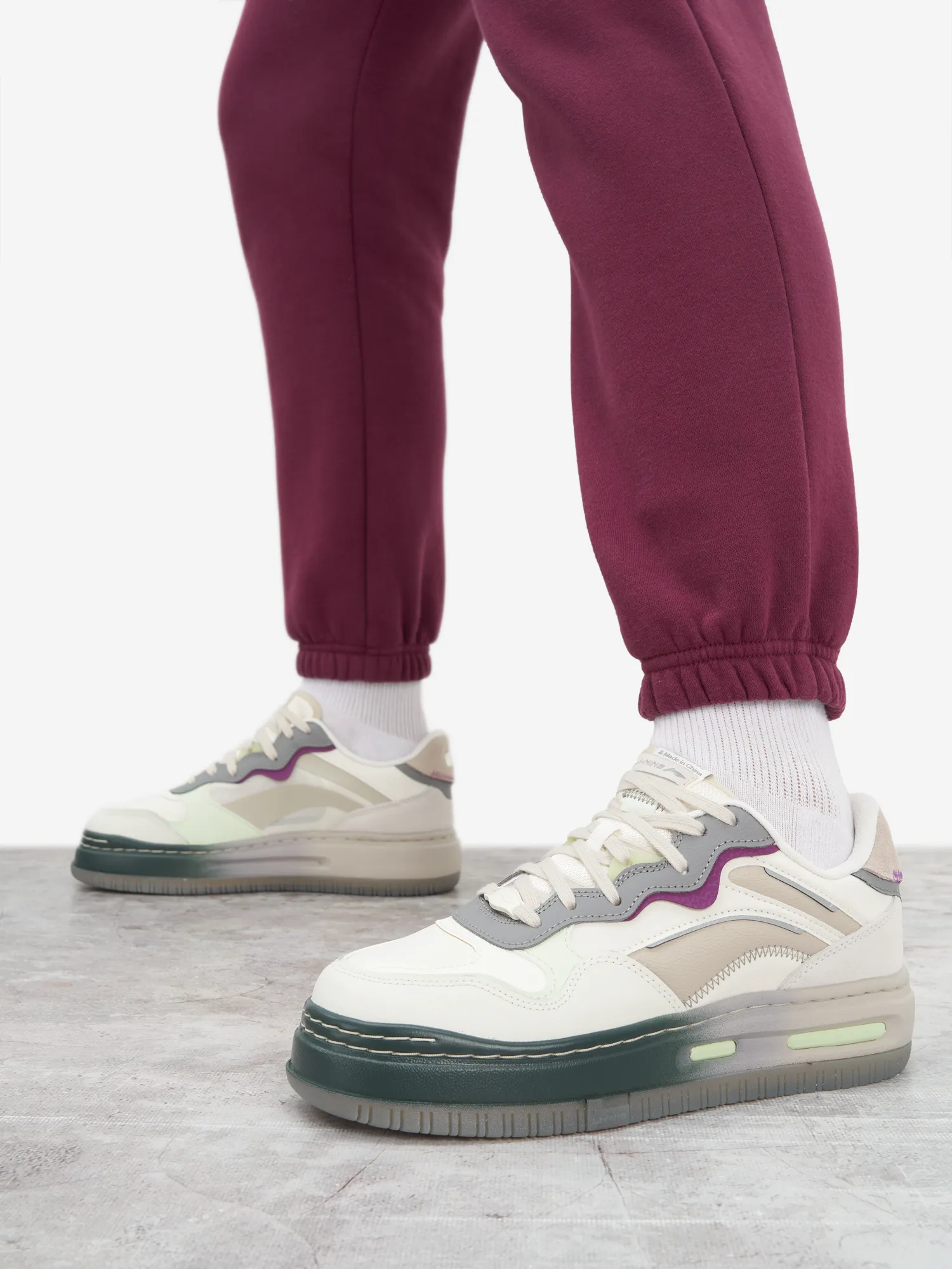 Кеды Li-Ning Future C1, белый, арт. AGCU032-16FL1O