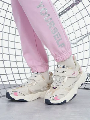 Кроссовки для девочек FILA Shein V Pu, бежевый, арт. 139333FLA-C1