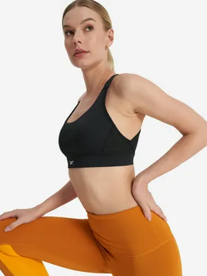Топ бра спортивный Reebok Sports, черный, арт. 100202561R00