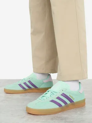 Кеды Adidas Gazelle Indoor, зеленый, арт. JQ0192A01