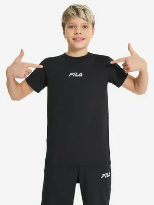 Футболка для мальчиков FILA, черный, арт. 134618FLA-99