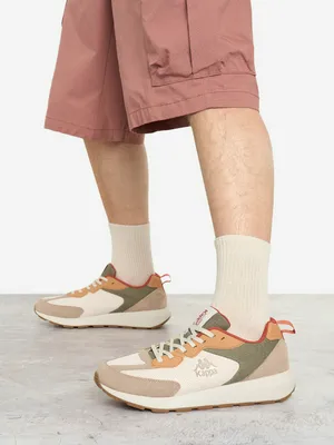 Кроссовки мужские Kappa Authentic Run Txt, бежевый, арт. 133415KAP-T1