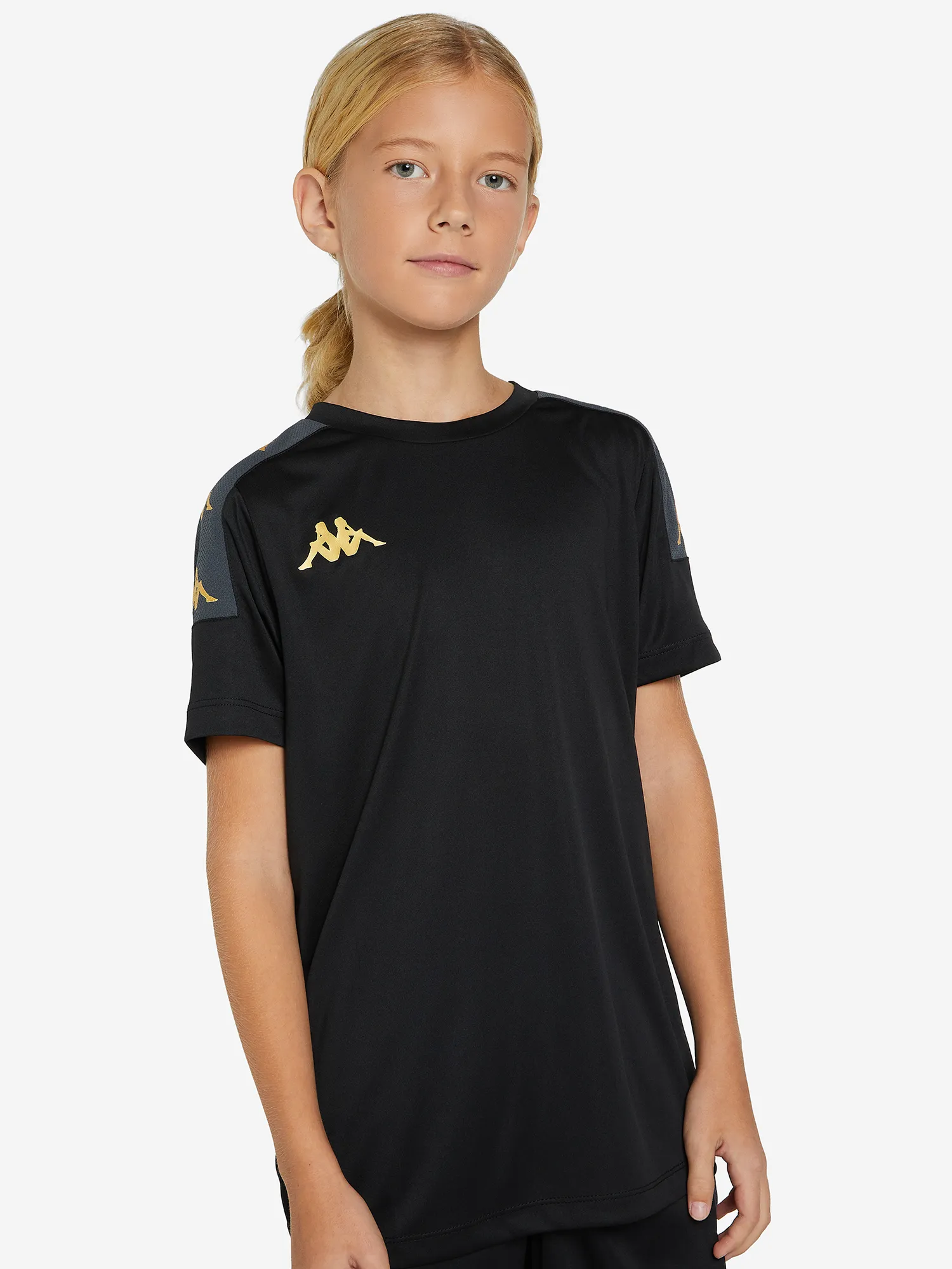 Футболка для мальчиков Kappa, черный, арт. 351F4LW1KAP-A00