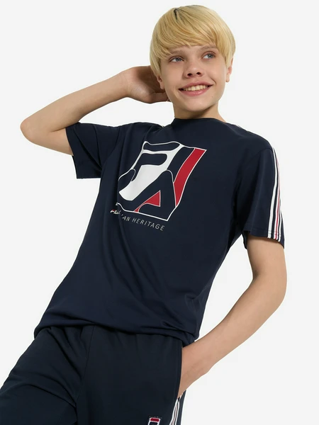 Футболка для мальчиков FILA, синий, арт. 137951FLA-Z4