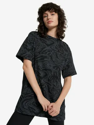 Футболка женская оверсайз FILA, черный, арт. 136763FLA-B1