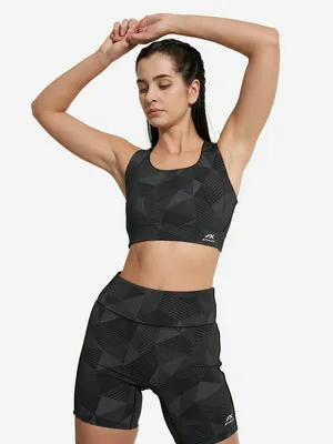 Топ бра спортивный Athlex, черный, арт. 136244A31-B1