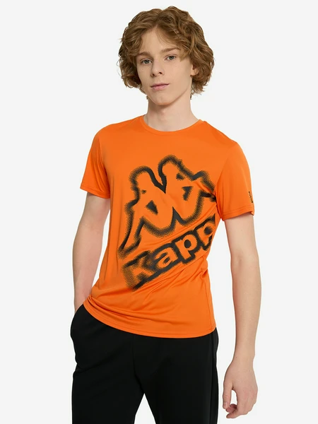Футболка для мальчиков Kappa, оранжевый, арт. 137563KAP-D2
