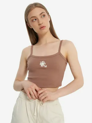 Майка Roxy Summer Soul Cami, коричневый, арт. ERJKT04270R17-CZU0