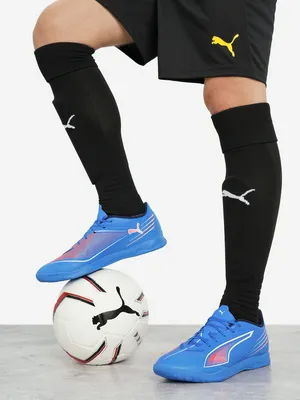 Бутсы PUMA Ultra 6 Play It, синий, арт. 108537P0P-01
