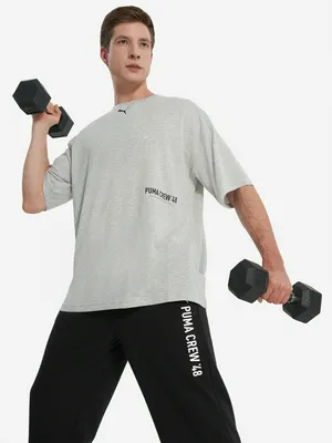 Футболка PUMA Graphic, серый, арт. 527626P0P-04