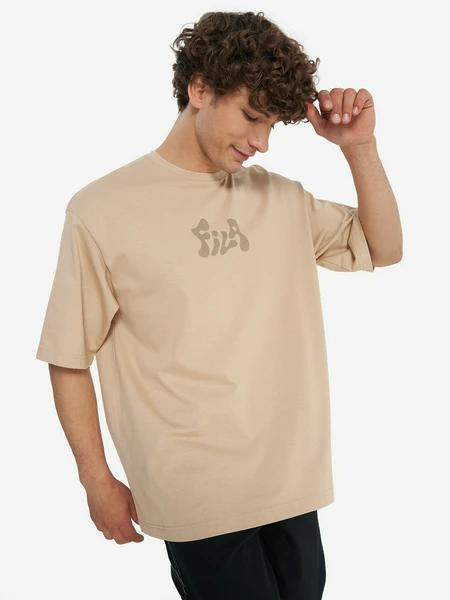 Футболка мужская FILA, бежевый, арт. 137065FLA-T2