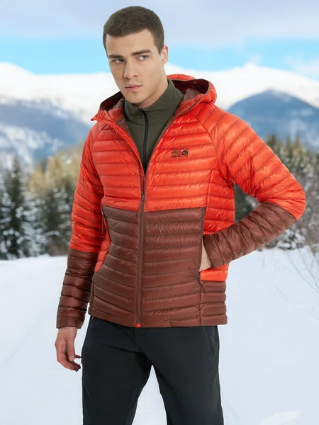 Пуховик Mountain Hardwear Ghost Whisperer, оранжевый, арт. 2104451MHW-640