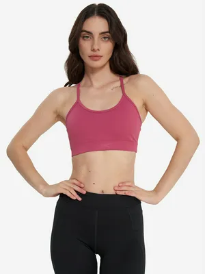 Топ бра спортивный Reebok Eliza Yoga, розовый, арт. 100241712R00