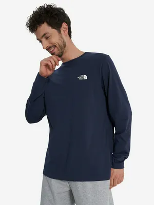 Лонгслив The North Face Simple Dome, синий, арт. NF0A87QN8K21T1K