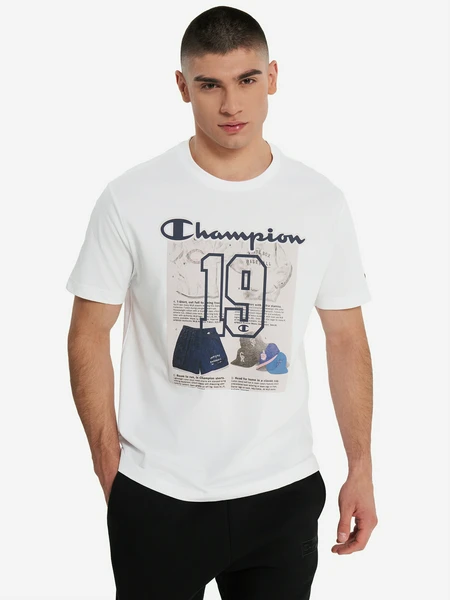 Футболка Champion, белый, арт. 222124C0K-WW001