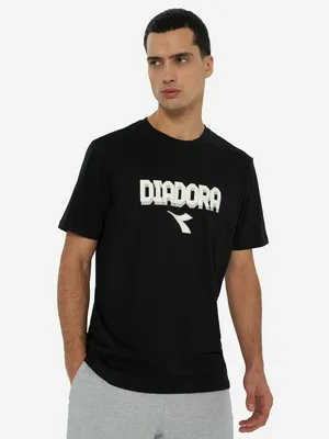 Футболка мужская Diadora, черный, арт. 102.182276D07-80013