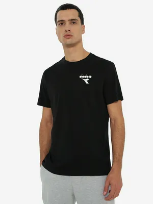 Футболка мужская Diadora, черный, арт. 102.181182D07-80013