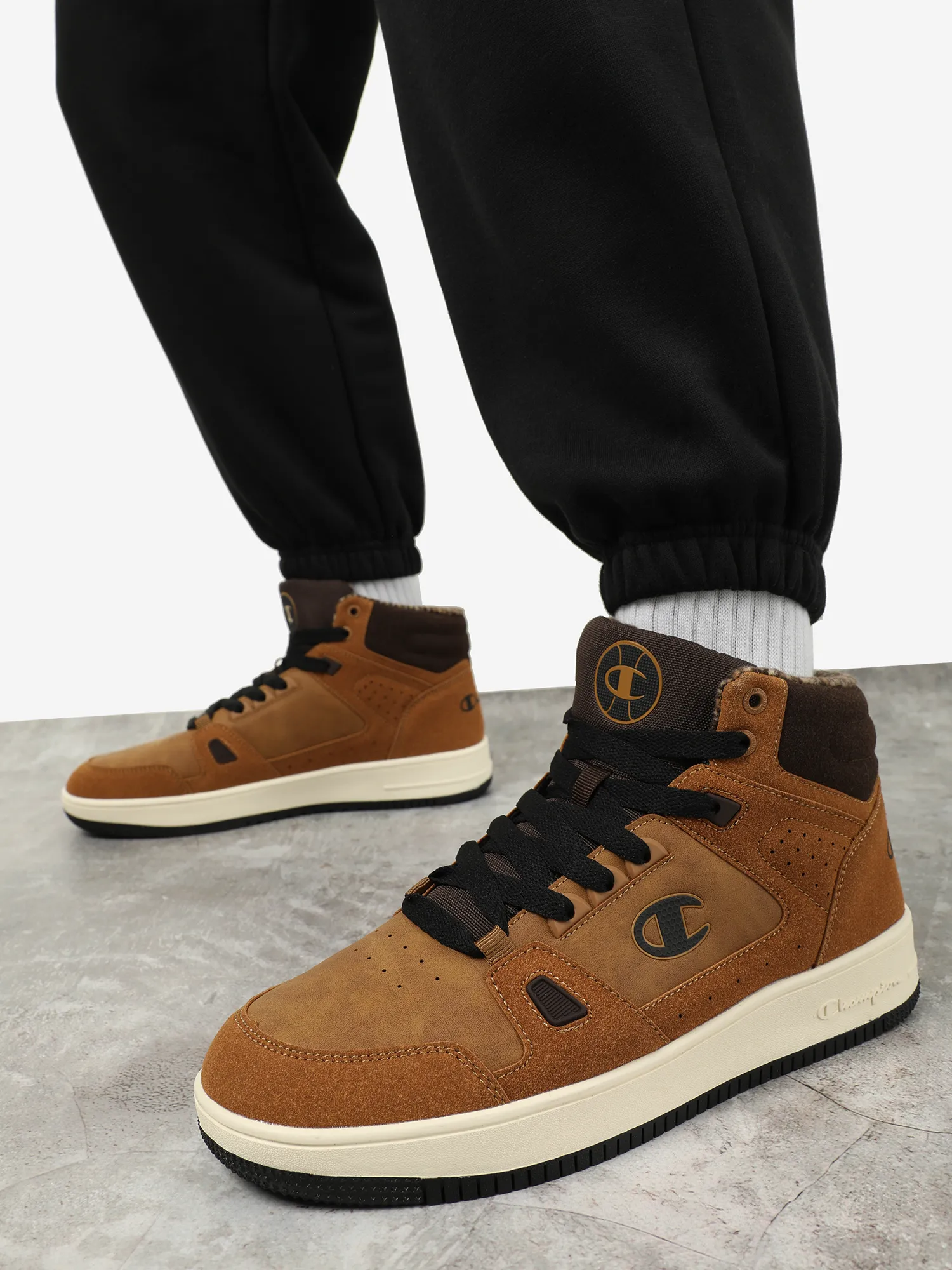 Кеды Champion Rebound Mid Winterized, бежевый, арт. S22131C0K-YS008