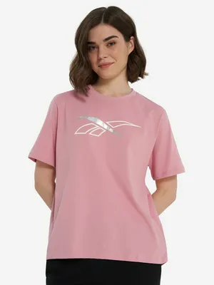 Футболка Reebok Brielle Crew, бежевый, арт. 100241158R00